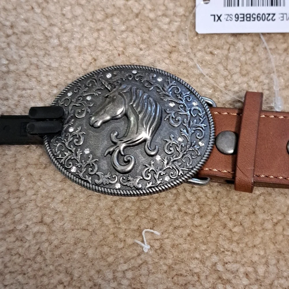 Cathfly Studio Girls XL Horse Buckle Belt 37